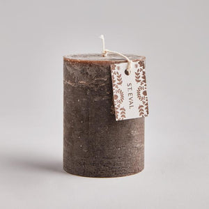 St Eval Candle Co - Folk Oak 3 x 4" Pillar Scented Candle