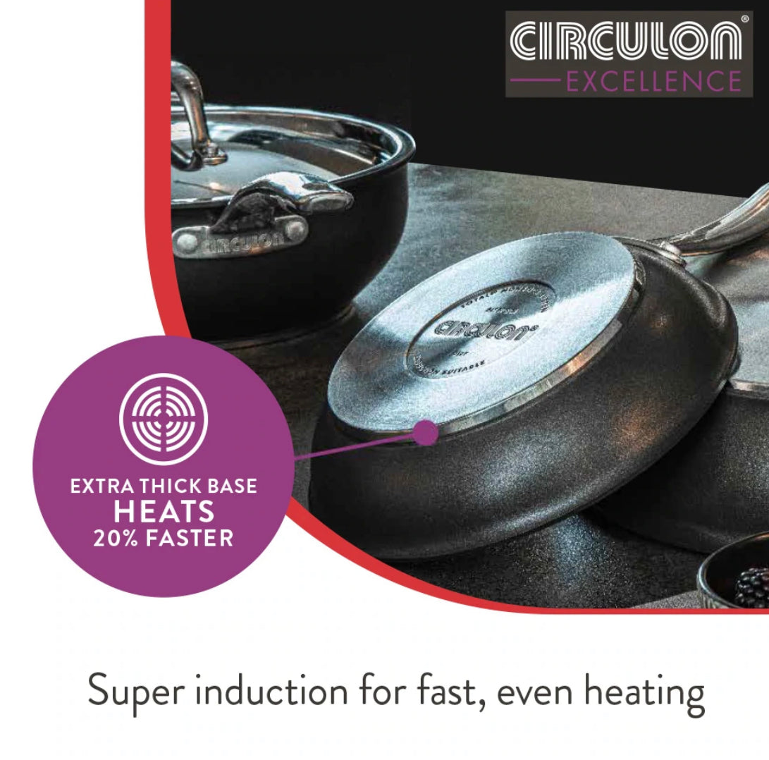 Circulon - Excellence  24cm Non Stick Stockpot