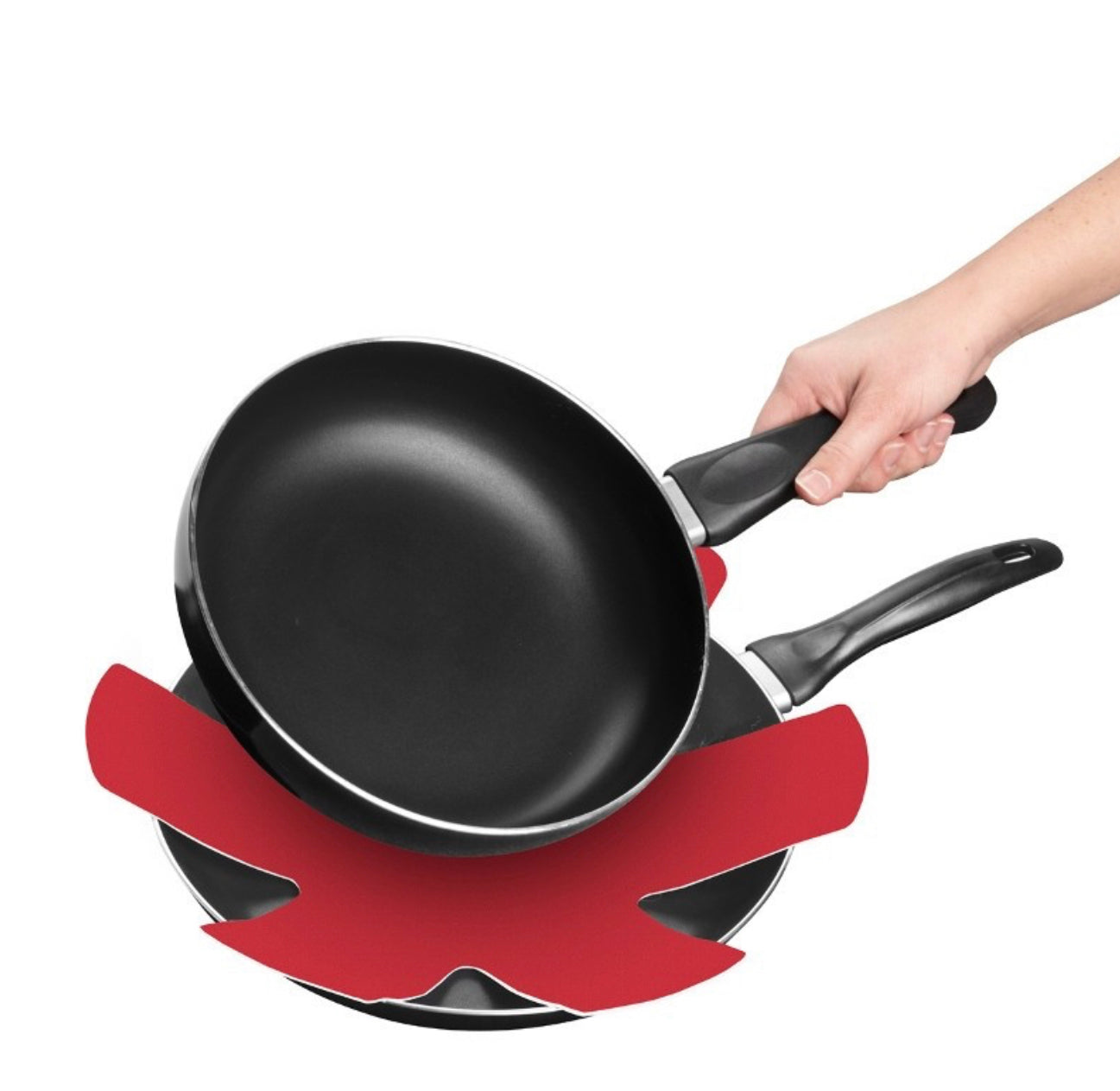 Dexam Pan Protectors Set of 3 - Red/Green/Grey