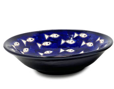 Divine Deli Pasta Bowl 23cm White Fish