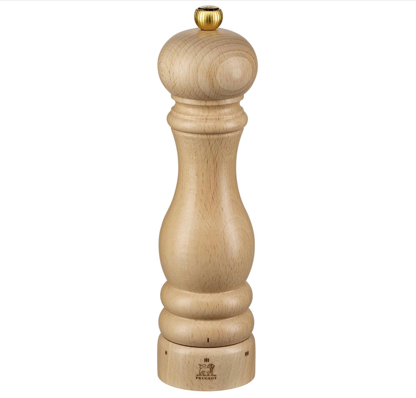 Peugeot - Paris MP 22cm Natural Wood Pepper Mill Adjustable