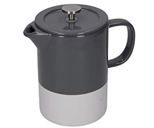 La Cafetière - Barcelona Cool Grey 6 Cup Ceramic Cafetiere