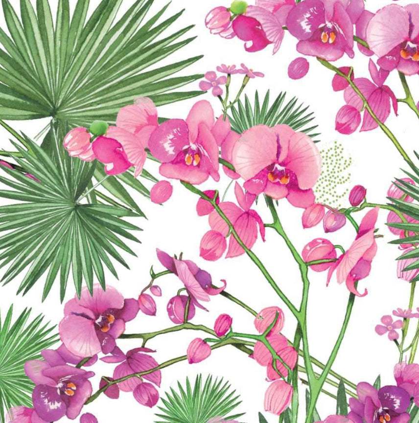 PPD - Orchids & Palms Lunch Napkins