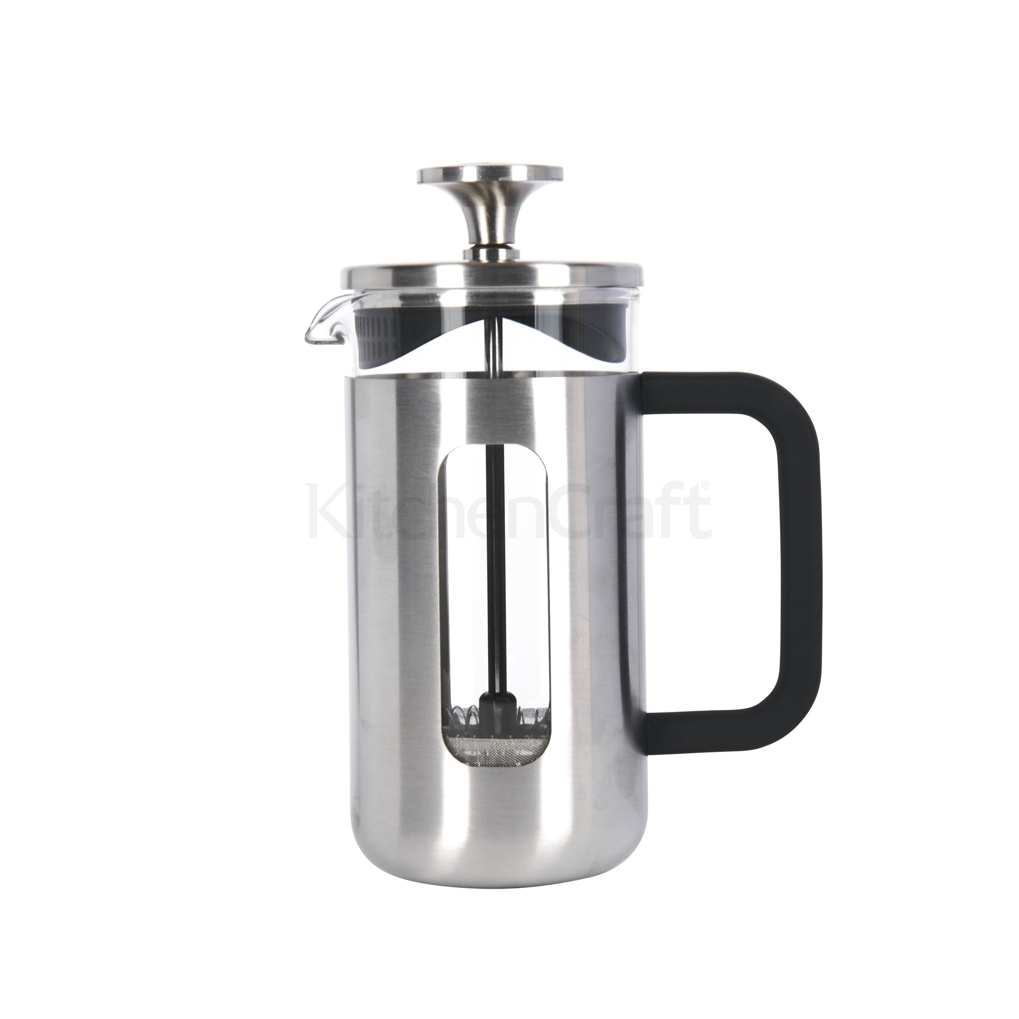 La Cafetière -  Pisa Latte Cafetiere 3Cup Brushed Stainless Steel