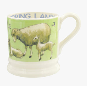 Emma Bridgewater - Bright New Morning Spring Lambs 1/2 Pint Mug