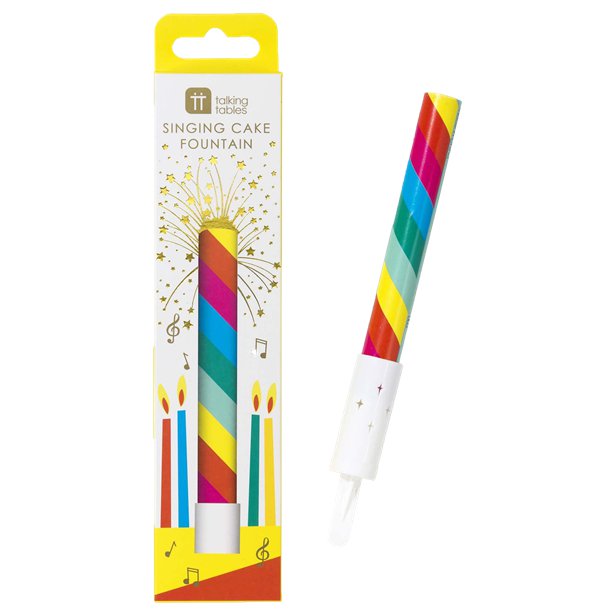 Talking Tables - Rainbow MusicalIce Fountain