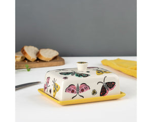 Hannah Turner Handmade Ceramic Moth Butter Dish