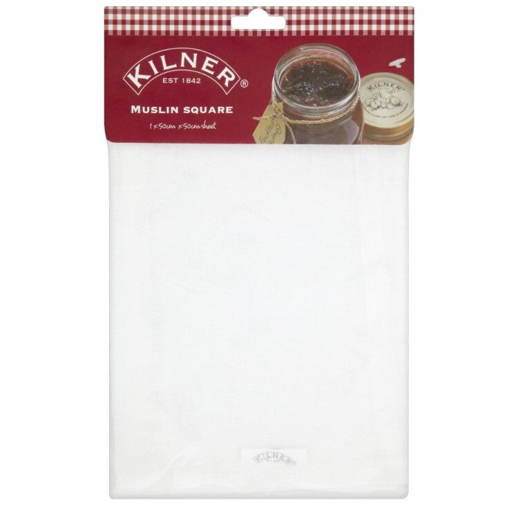 Kilner Muslin Square 1 x 50cm sheet