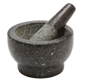Granite mortar and pestle