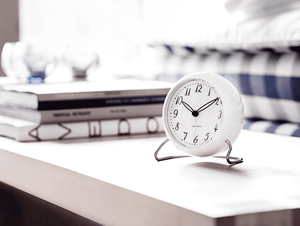 Arne Jacobsen - LK Table Clock 11cm White