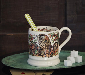 Emma Bridgewater - Owl & Stoat 1/2 Pint Mug