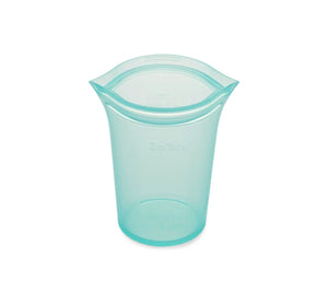 Zip Top - Large Reusable Silicone Cup 710ml - Teal