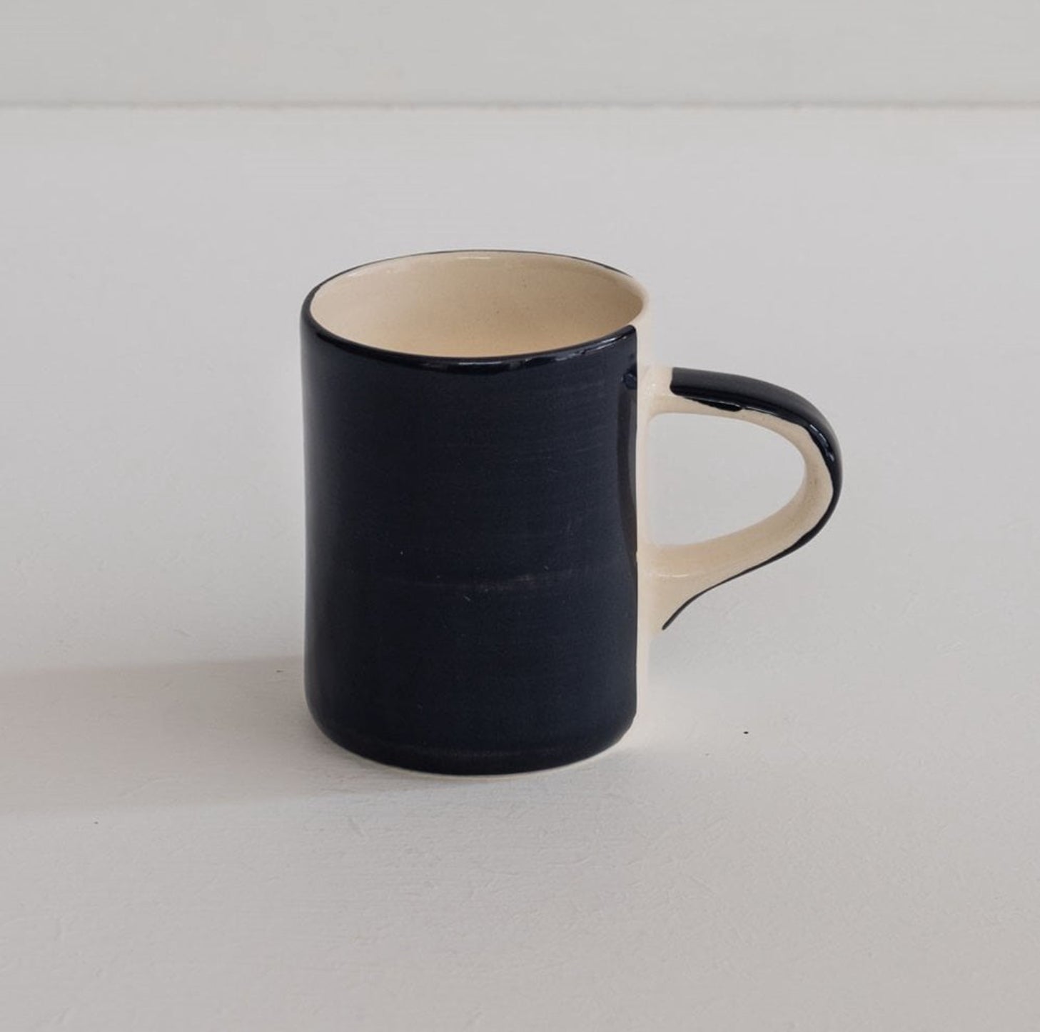 Musango Sgrafitto Plain Espresso Cup - Graphite