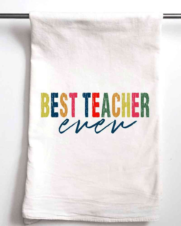 Aspen Lane - Best Teacher Ever Gift Towel