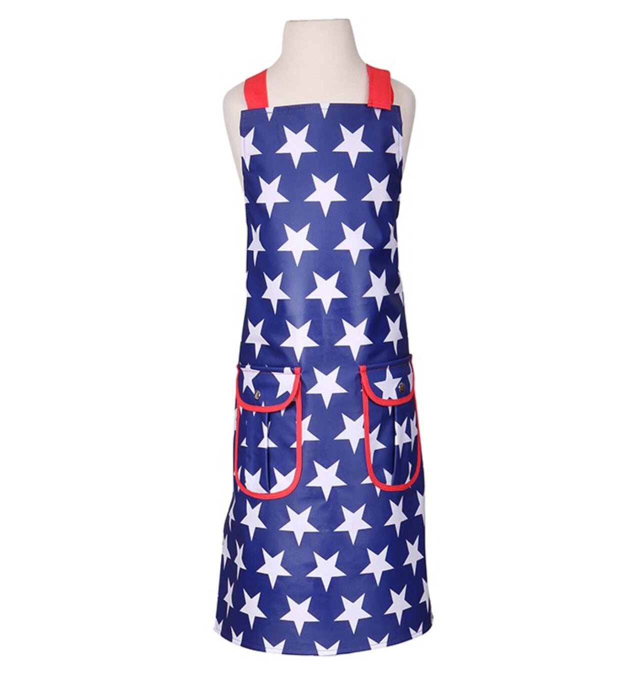 Dexam Wipe Clean Children’s Apron Blue Star