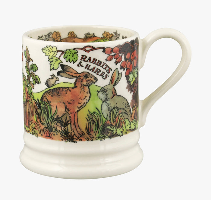 Emma Bridgewater - Rabbits & Hares 1/2 Pint Mug