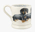 Emma Bridgewater Black & Tan Dachshund 1/2 Pint Mug