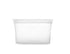 Zip Top - Medium Reusable Silicone Dish 710ml - Frost