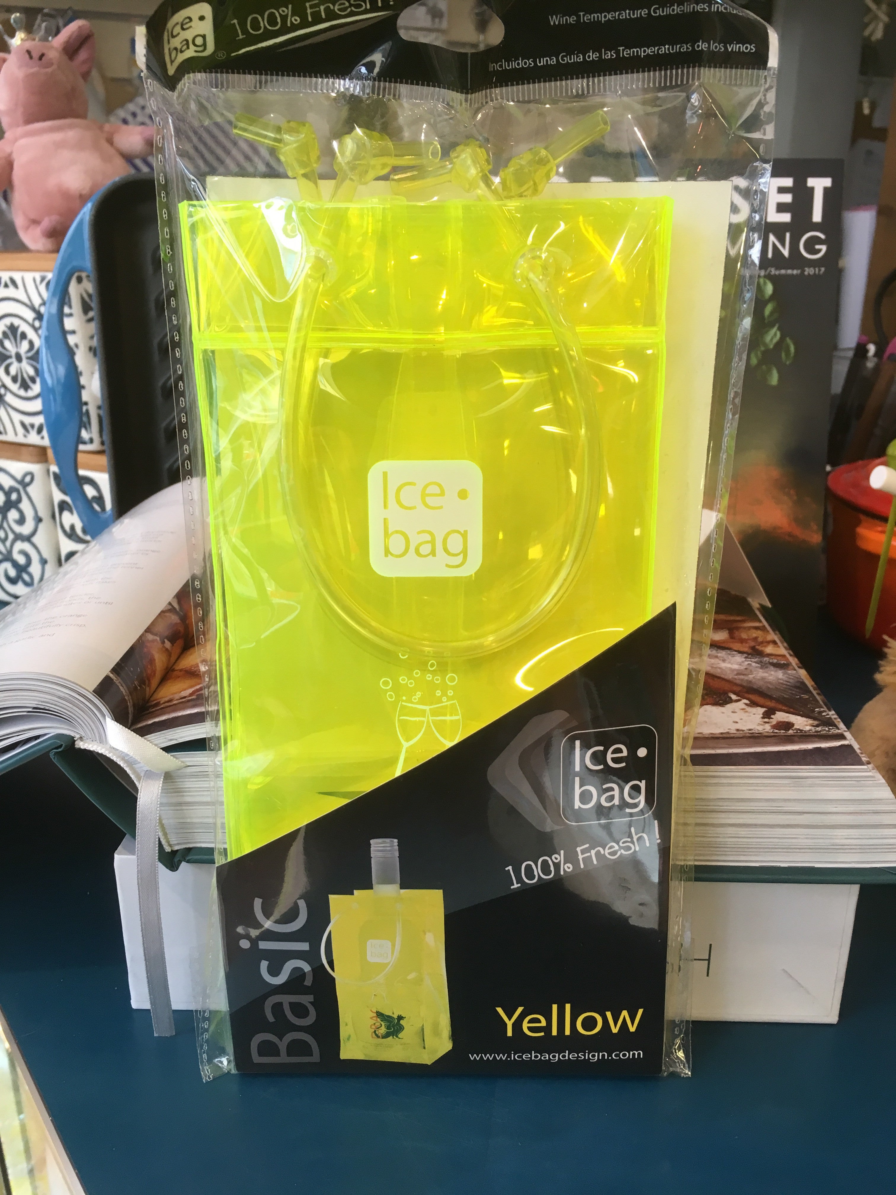 Basic Yellow Ice bag 100% fresh
