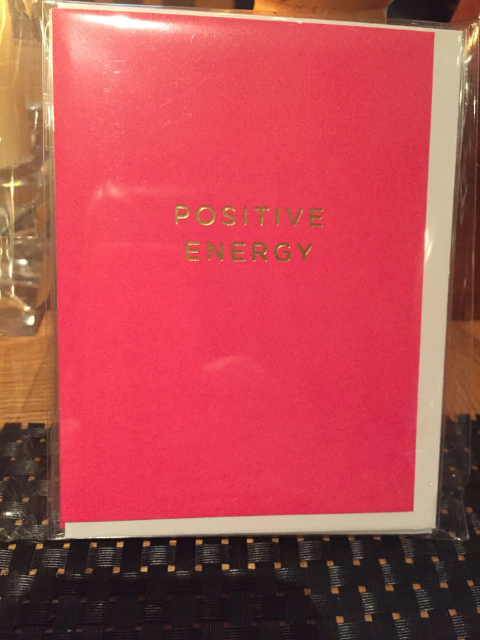 Positive energy