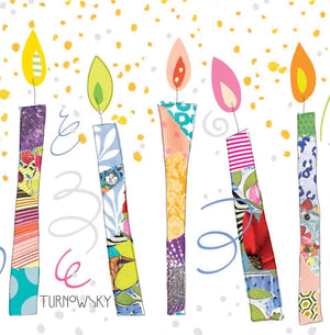 PPD - Birthday Candles Lunch Napkins