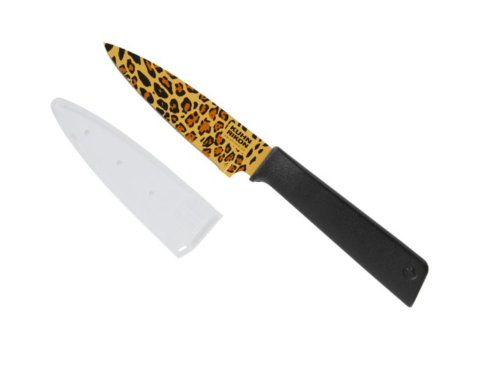 Kuhn Rikon Colori®+ Paring Knife Leopard