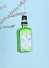 Gisela Graham Green Gin Glass Bottle Decoration