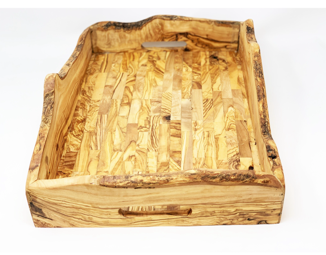 Divine Deli - Olive Wood Large Serving Tray 45 x 29cm