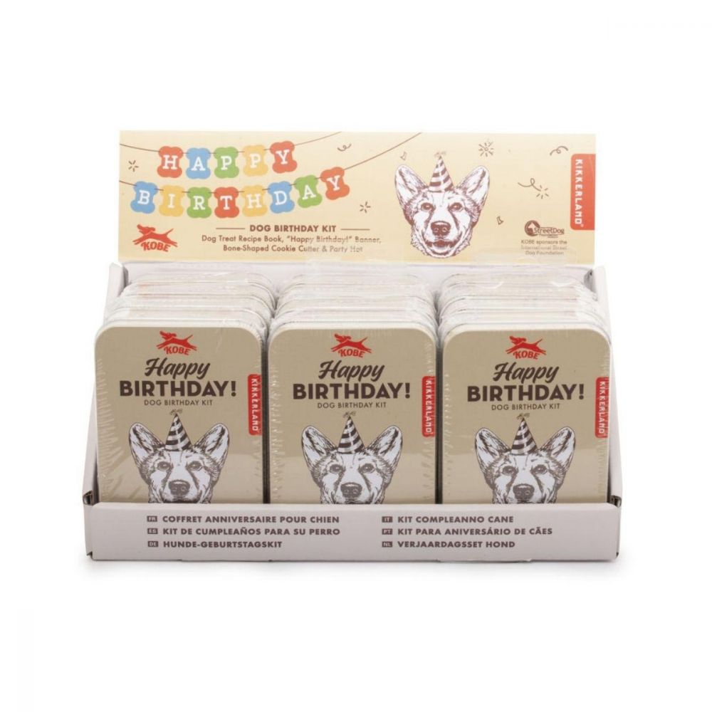 Kikkerland Dog Birthday Kit