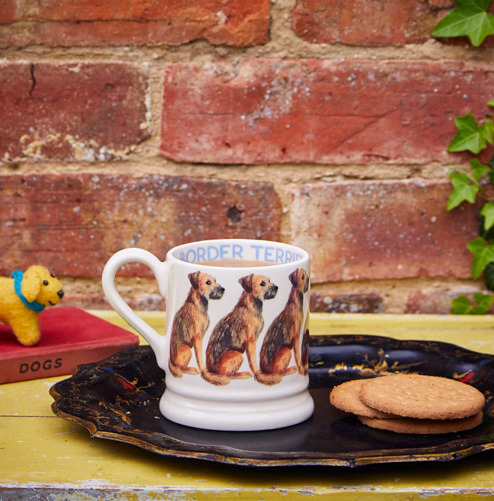 Emma Bridgewater Border Terrier 1/2 Pint Mug