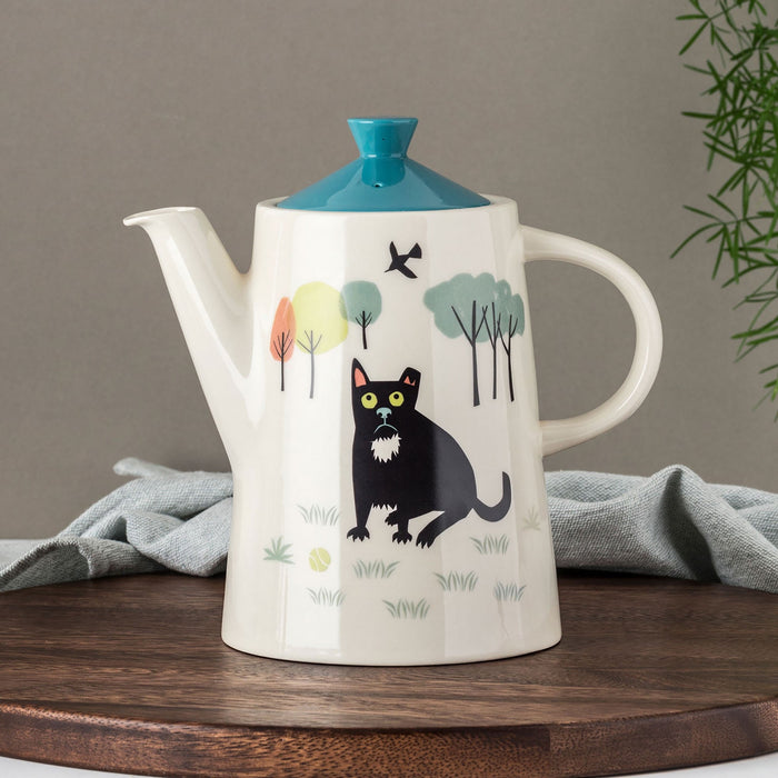 Hannah Turner Handmade Ceramic Dog Teapot