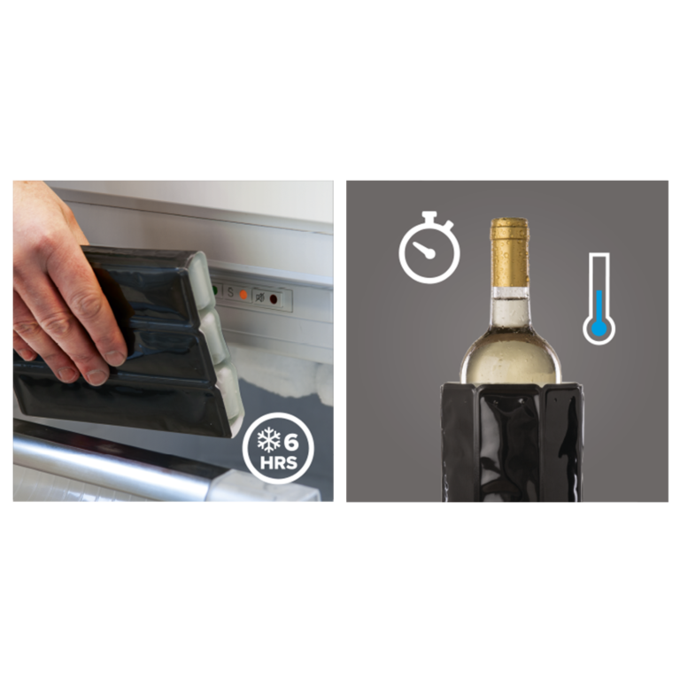 Vacuvin - Active Wine Cooler - Silver