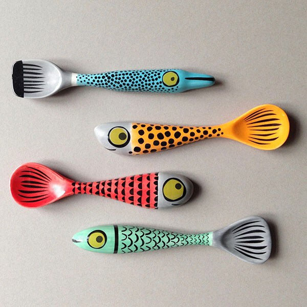 Hannah Turner - Handmade Ceramic Fish Spoons