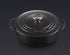 Le creuset - Black Round Bis Casserole 22cm 2.6L