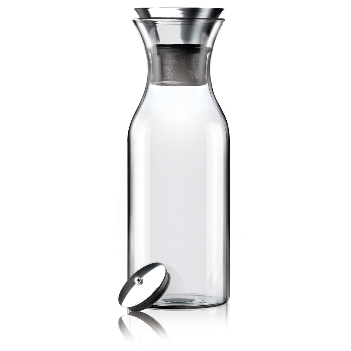 Fridge carafe 1L dark burgundy