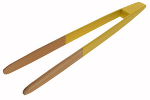 Magnetic toast tongs yellow
