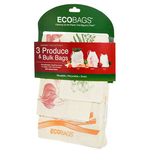 EcoBags - 3 piece - Small, Medium and Large