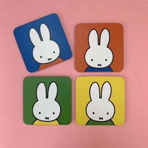 Magpie - Miffy - Coasters - Face