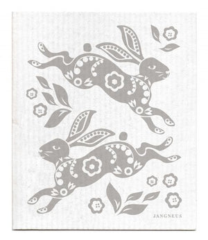 Jangneus - Grey Hare Dishcloth