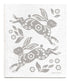 Jangneus Grey Hare Dishcloth