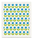 Jangneus Turquoise Tulip Small Dishcloth