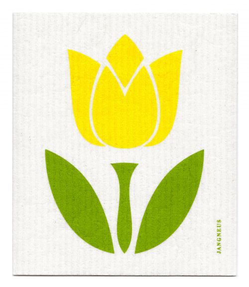 Jangneus - Yellow Tulip Large Dishcloth