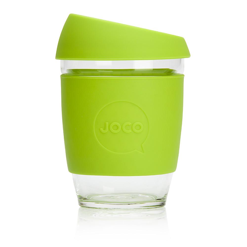 Joco - 12oz Glass Coffee Cup - Lime