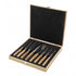 Grunwerg - Katana Saya Olivewood 8 Piece Steak Knife & Fork Set
