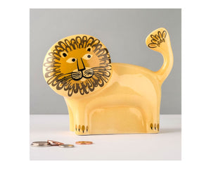 Hannah Turner - Handmade Ceramic Lion Money Box