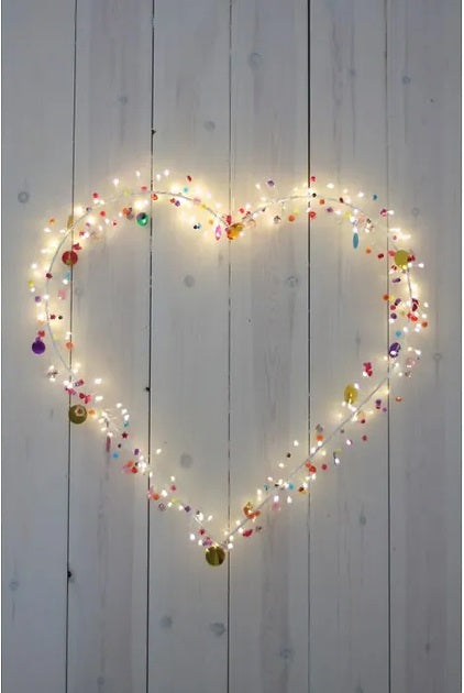 Lightstyle London - Folklore Heart Ornament 55cm (Indoor Use Only)