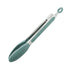 Taylor's Eye Witness Stainless Steel Silicone Tongs Aqua