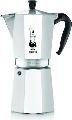 Bialetti - Moka Express Aluminium Stovetop Coffee Pot - 18 cup