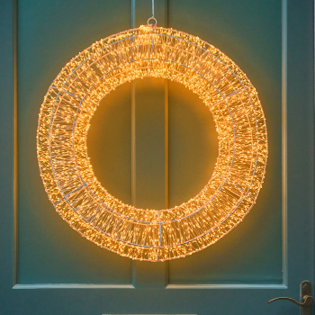 Lightstyle London - Galaxy Wreath 40cms - Copper