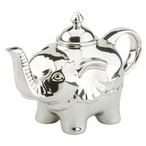 BIA - Platinum Elephant Teapot